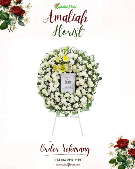 Krans Bunga Duka Simpangan